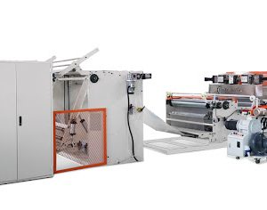 Máy sản xuất xốp hơi tốc độ cao 2 trục vít khổ 1600mm